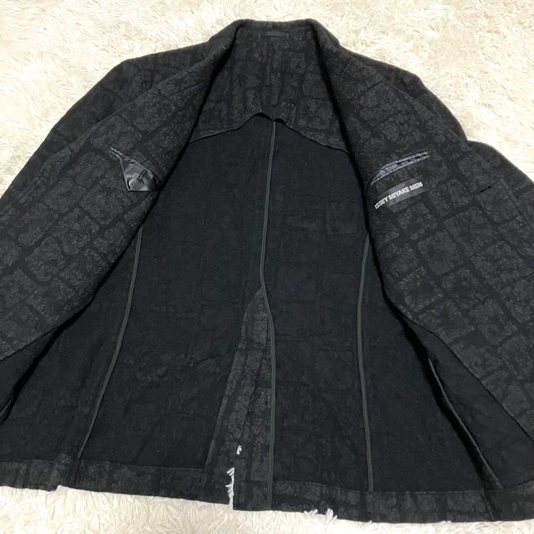 【希少】ISSEY MIYAKE MEN イッセイミヤケ　ウールジャケット