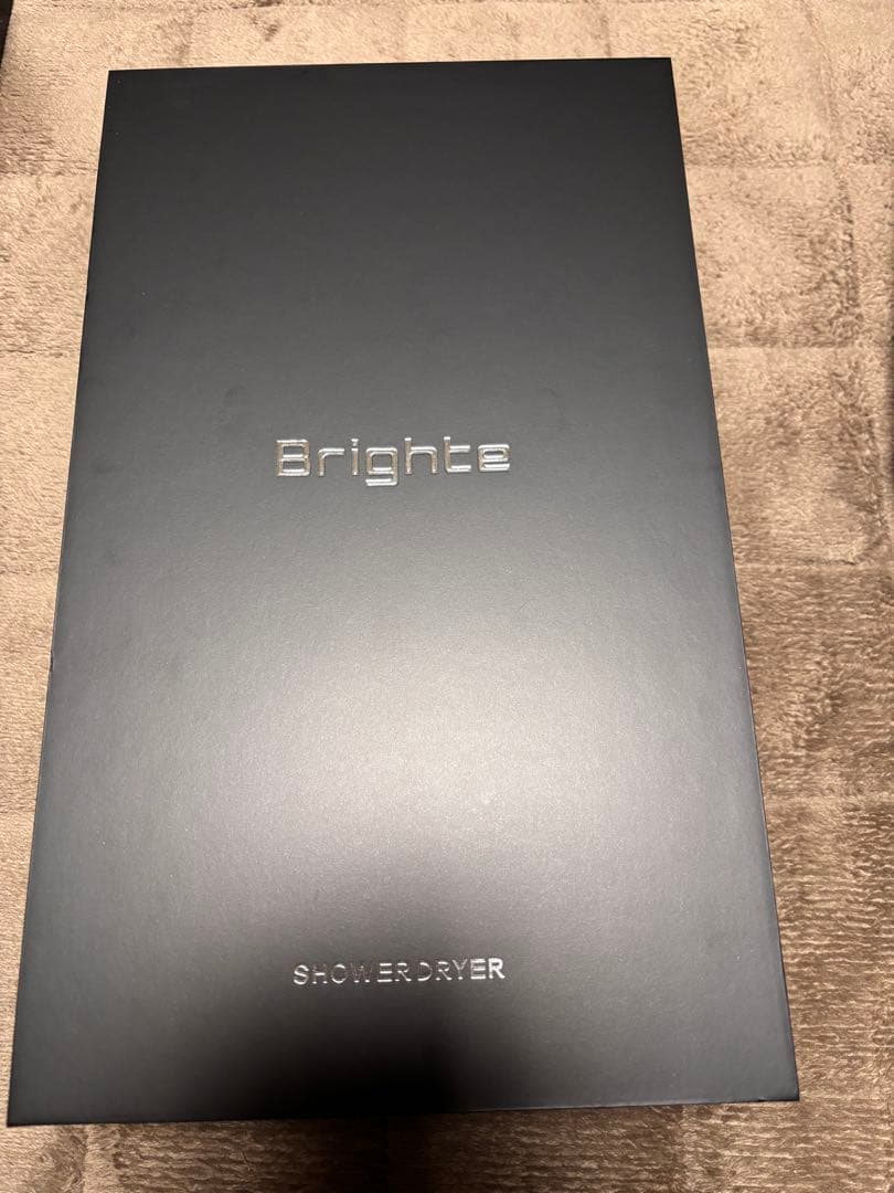 18:00までの限定お値引き♪Brighte シャワードライヤー 黒