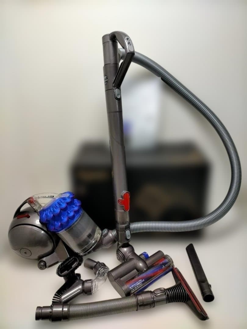 dyson ダイソン DC63 サイクロン式掃除機　グレー青　250901-5Y
