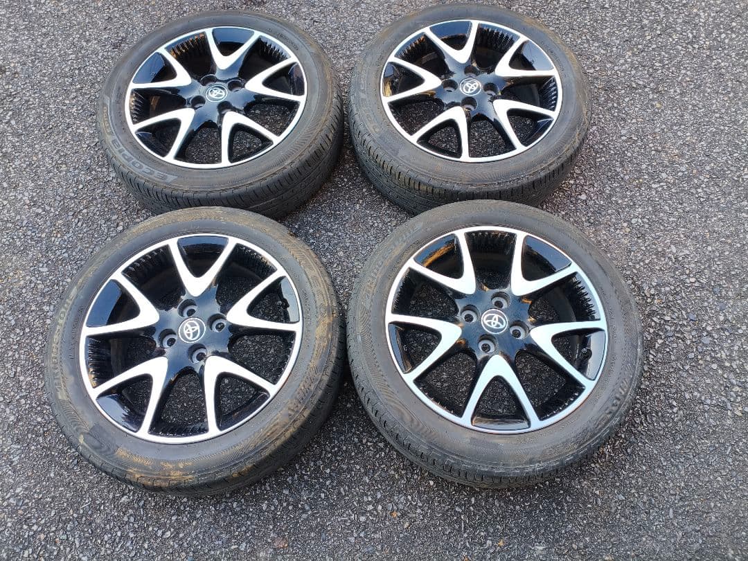 【愛知県手渡し要相談】ヤリス純正オプション16インチアルミホイール4本セット