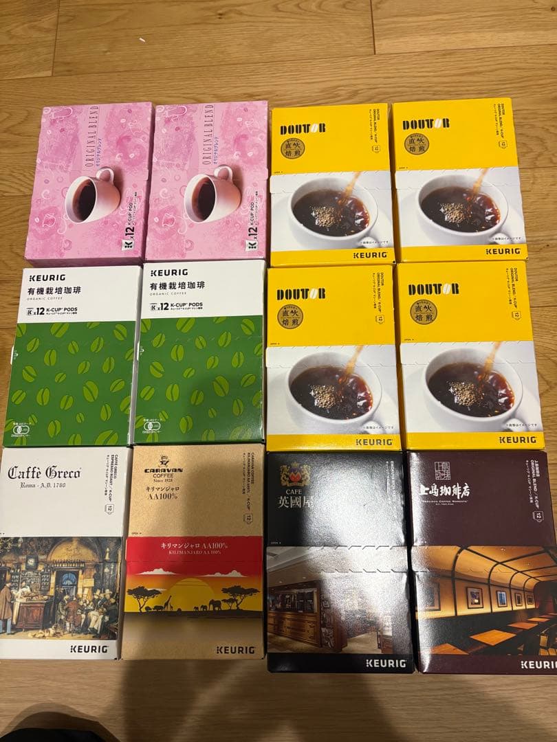 キューリグ　上島珈琲店　英国屋