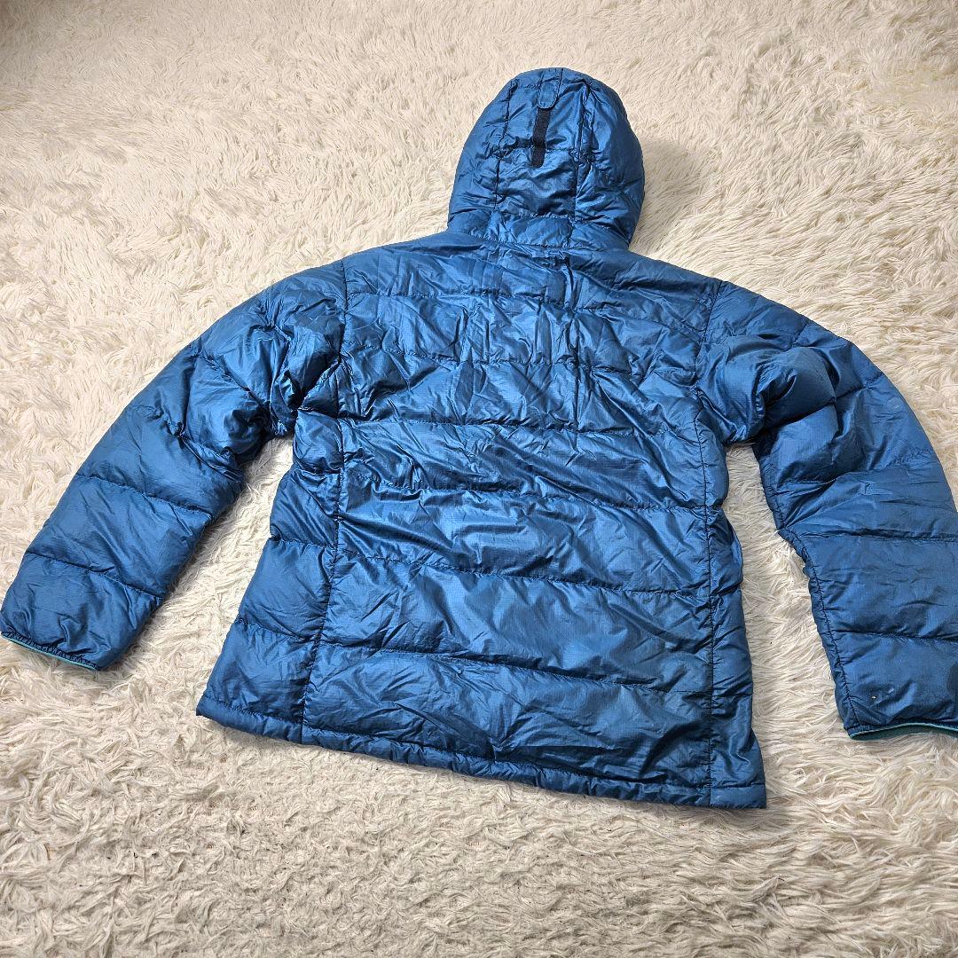 【最安値】mont-bell ライトアルパインダウンパーカ　青　L