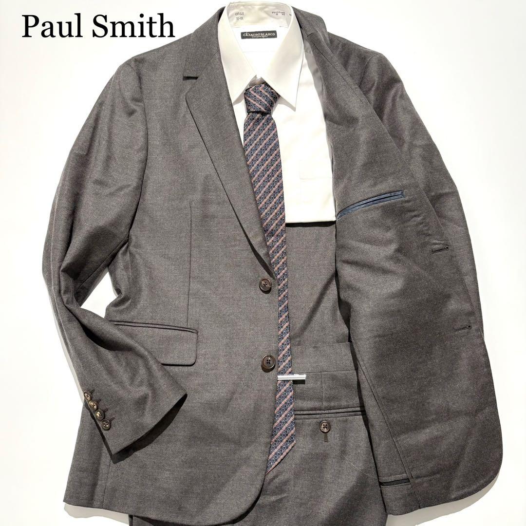 【現行☆極美品】Paul Smith スーツ セットアップ グレー XXL