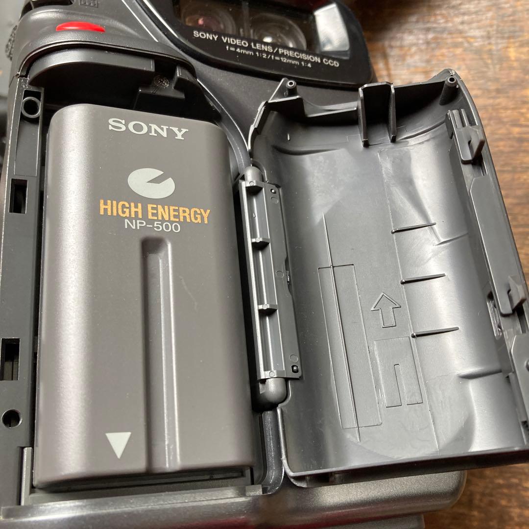 ゆ*う様 ※再生難あり Sony CCD-SC7 8mmビデオカメラ 付属品セッ