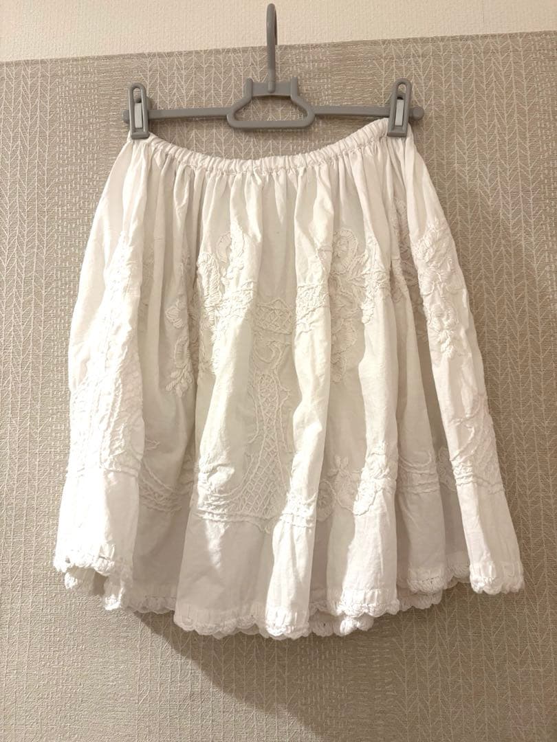 スカート crinklecrinklecrinkle 2way mini skirt
