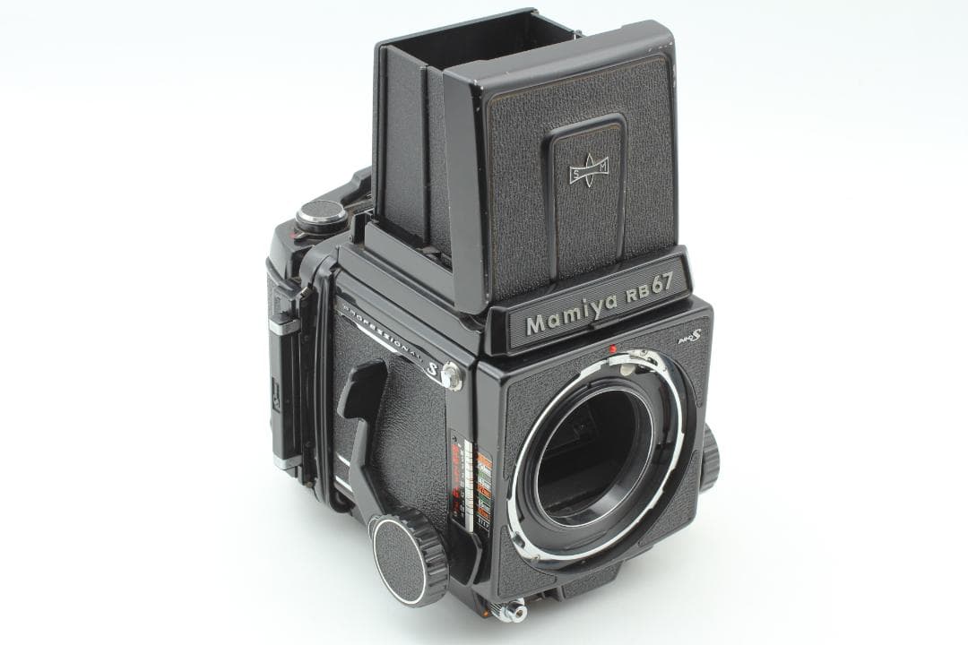 フィルムカメラ Mamiya RB67 Pro S 90mm f3.8 120 FilmBack