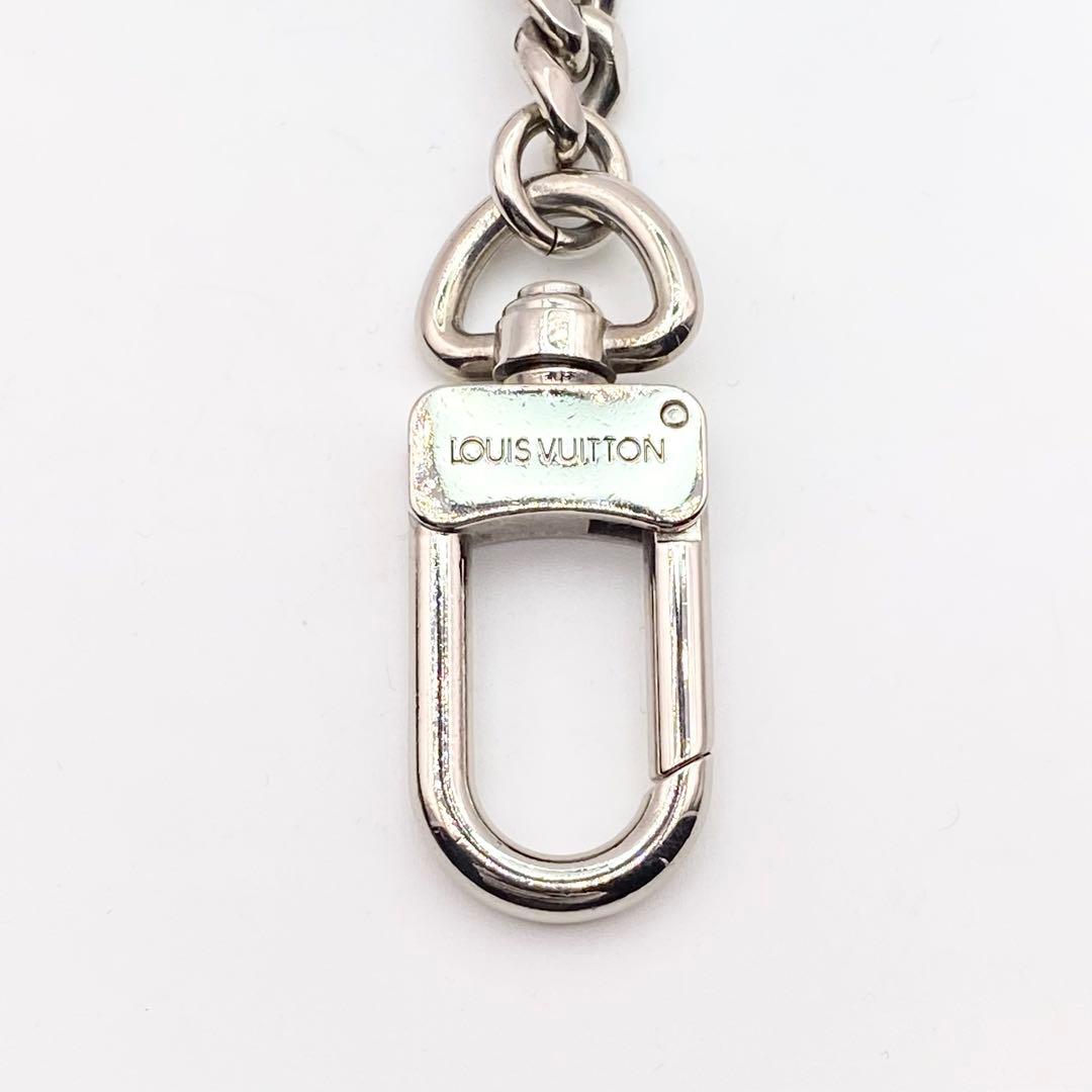 極美品 ルイヴィトン ウォレットチェーン 喜平 シルバー 50cm