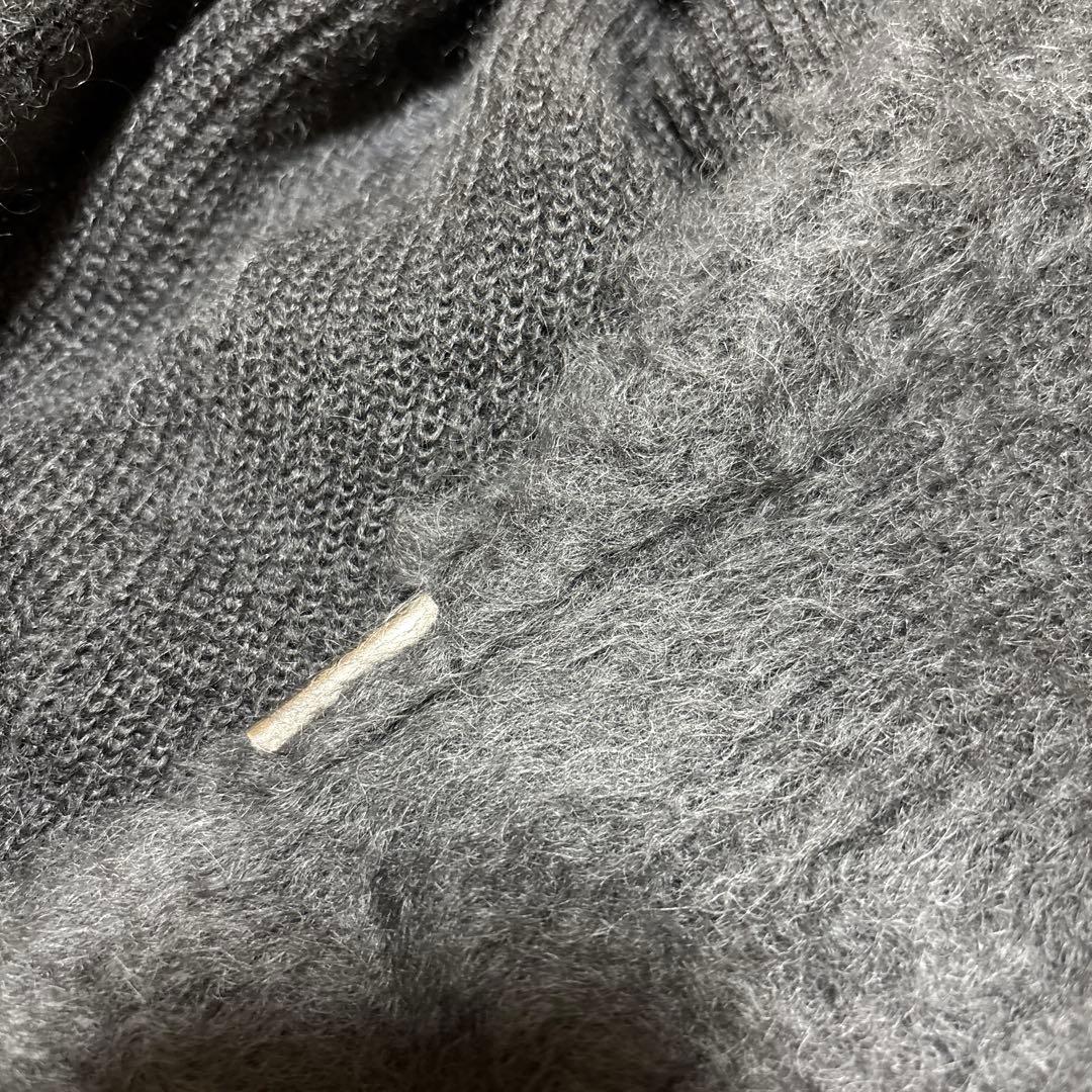 ENTWURFEIN ニットフーディー　昨年購入　Gray