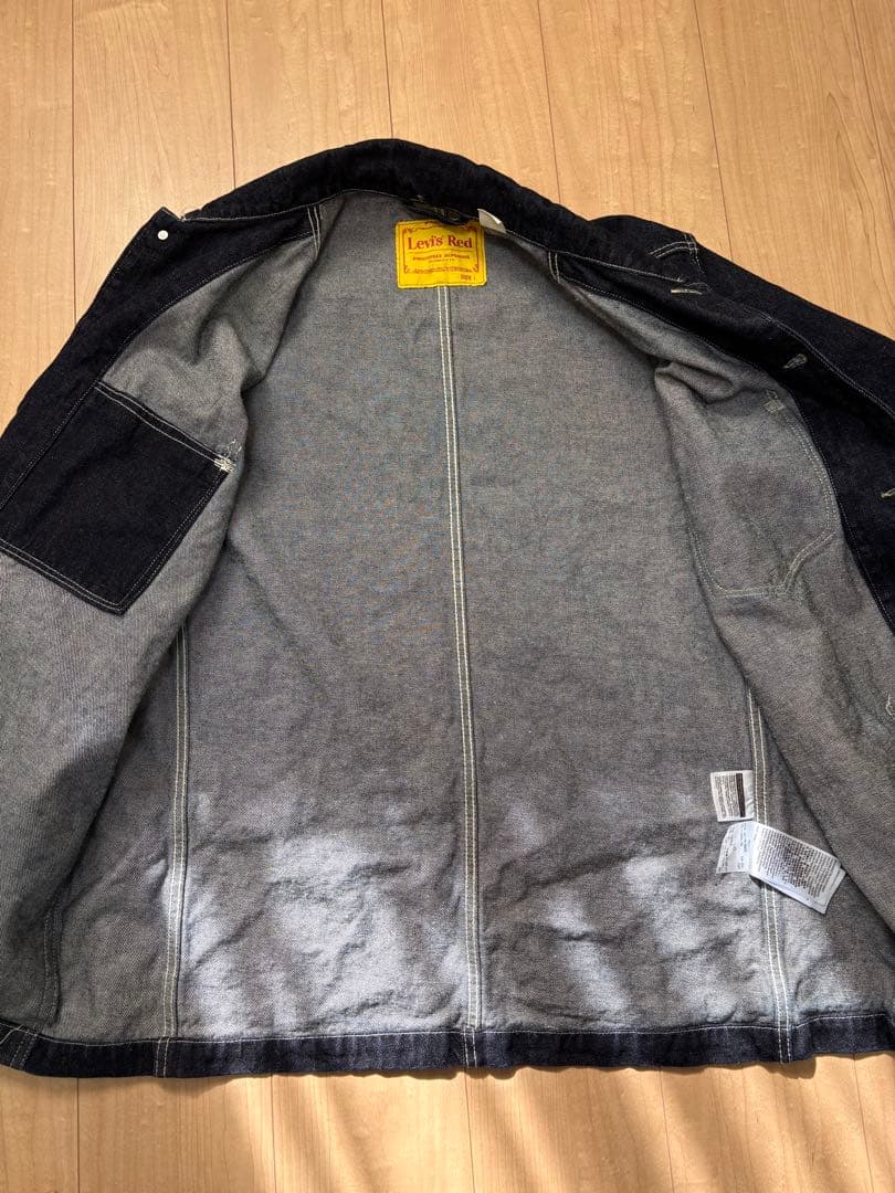 Levi's Red ダークデニムジャケット