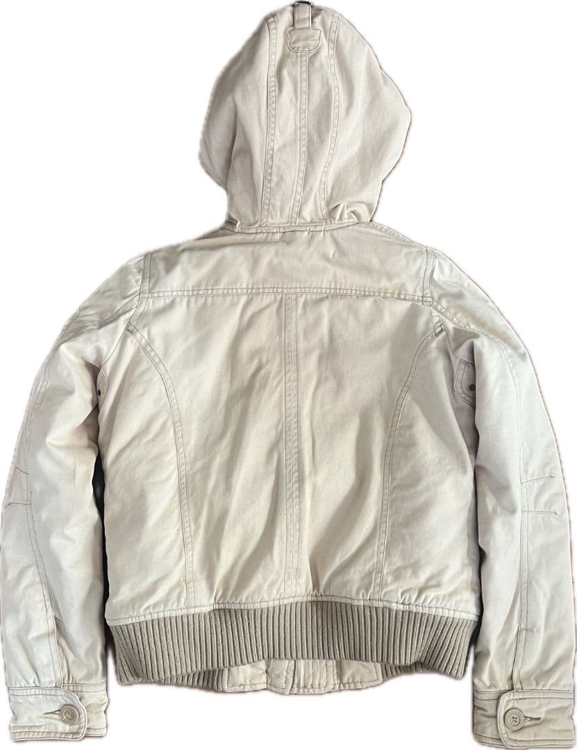 アバクロンビー＆フィッチ　ファー　ボア　フードジャケット