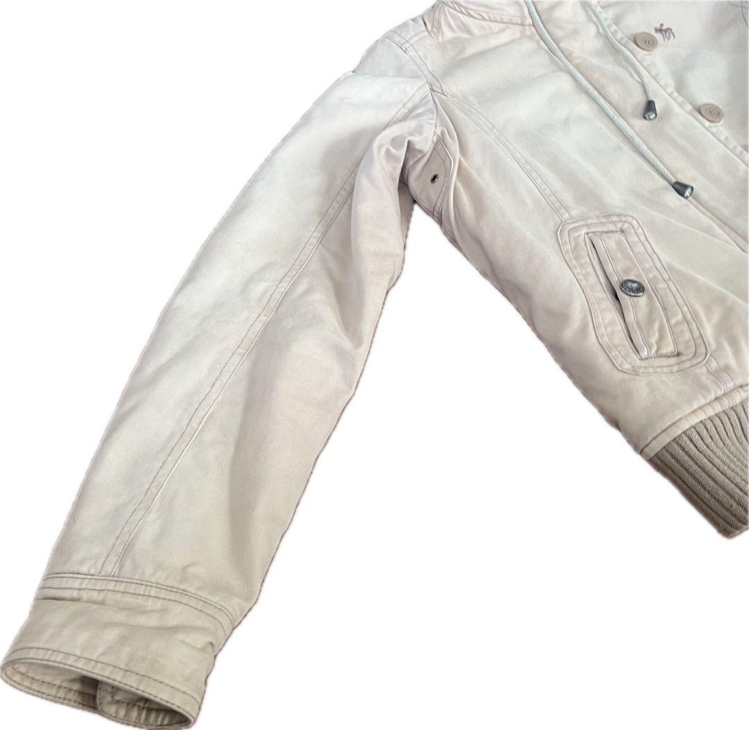 アバクロンビー＆フィッチ　ファー　ボア　フードジャケット