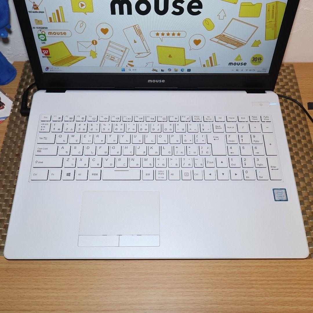 Win11公式対応8世代i7/メ8G/高速SSD512G/無線/カメラ/FHD