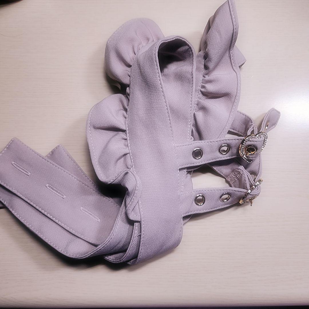 サスペンダー付きティアードスカパン ピンク 量産型 地雷系 スカート