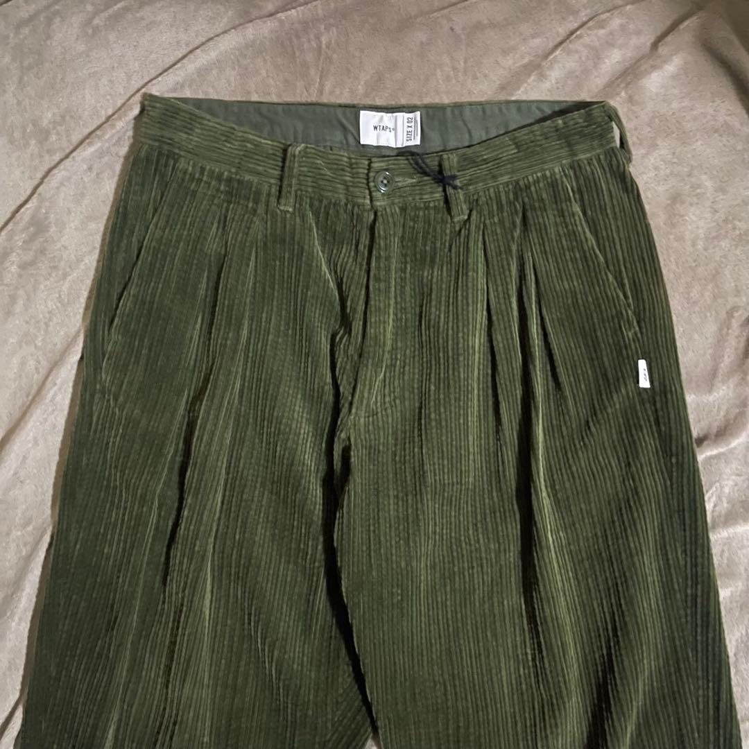 WTAPS TUCK 02 コーデュロイ パンツ OLIVE ZORN着用