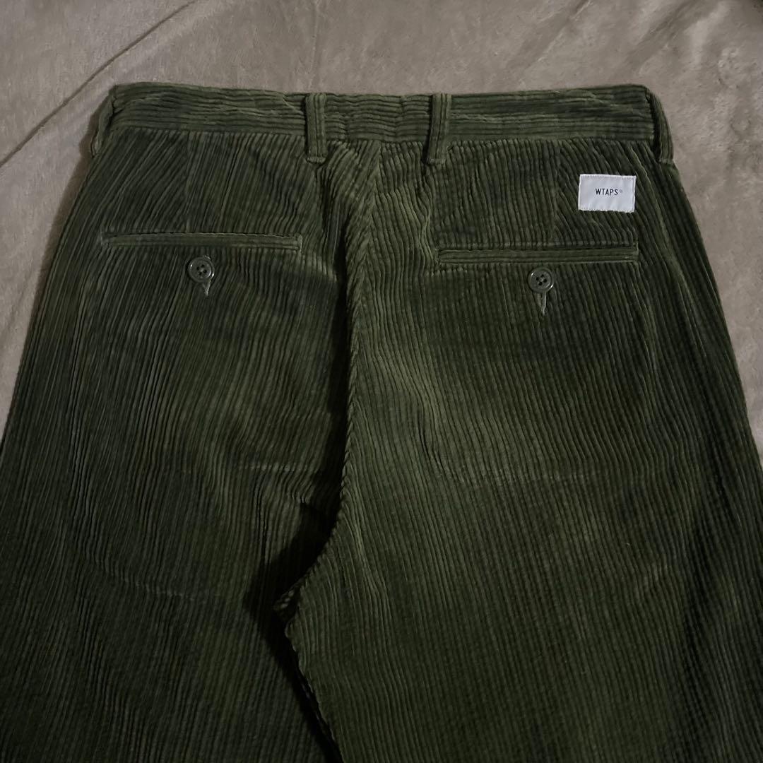 WTAPS TUCK 02 コーデュロイ パンツ OLIVE ZORN着用