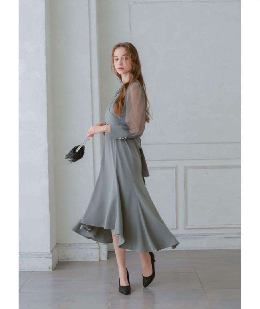 10★新品タグ付き★ドリードール　クロスデザインドレス2wayドレスパール