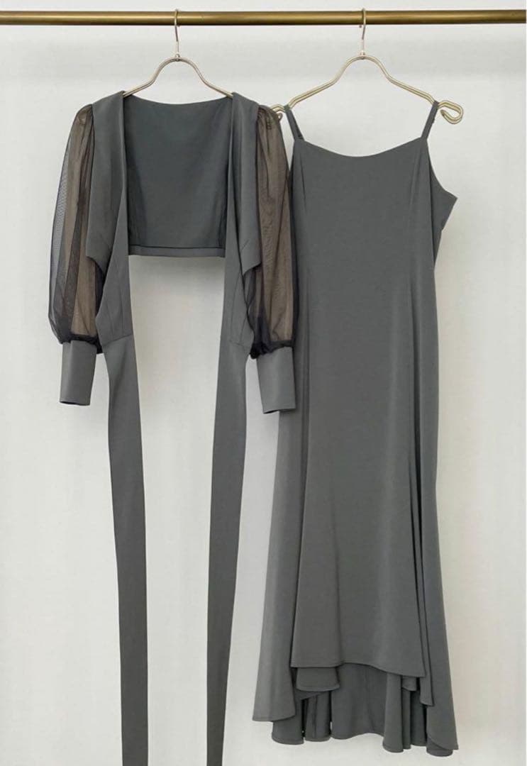 10★新品タグ付き★ドリードール　クロスデザインドレス2wayドレスパール