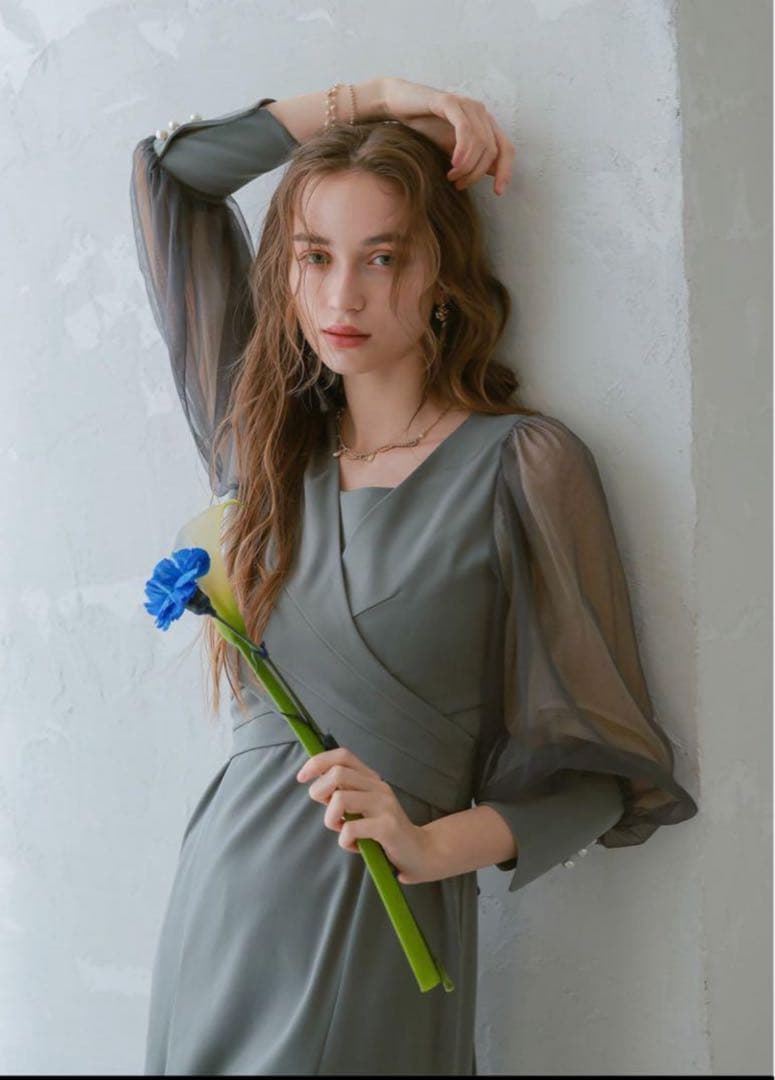 10★新品タグ付き★ドリードール　クロスデザインドレス2wayドレスパール