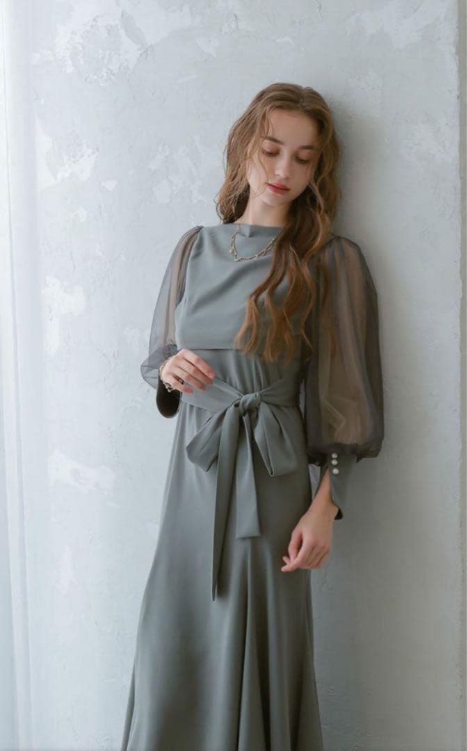 10★新品タグ付き★ドリードール　クロスデザインドレス2wayドレスパール