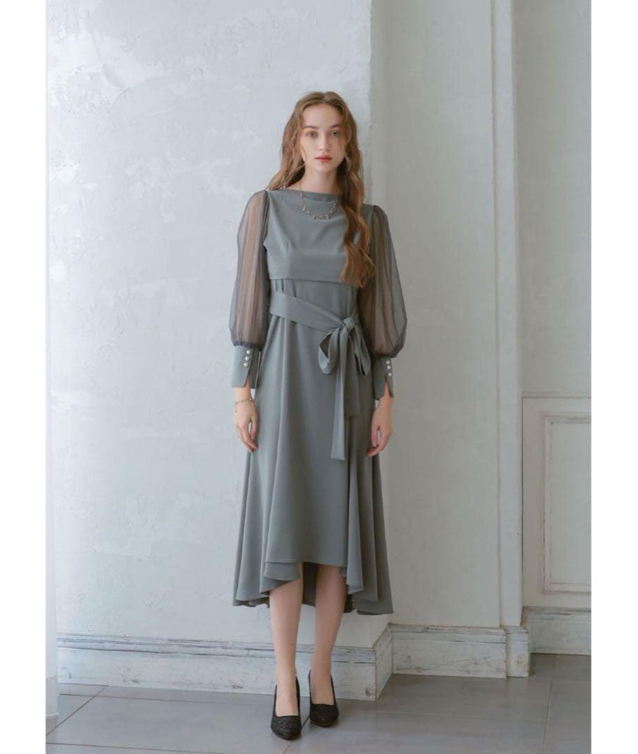 10★新品タグ付き★ドリードール　クロスデザインドレス2wayドレスパール