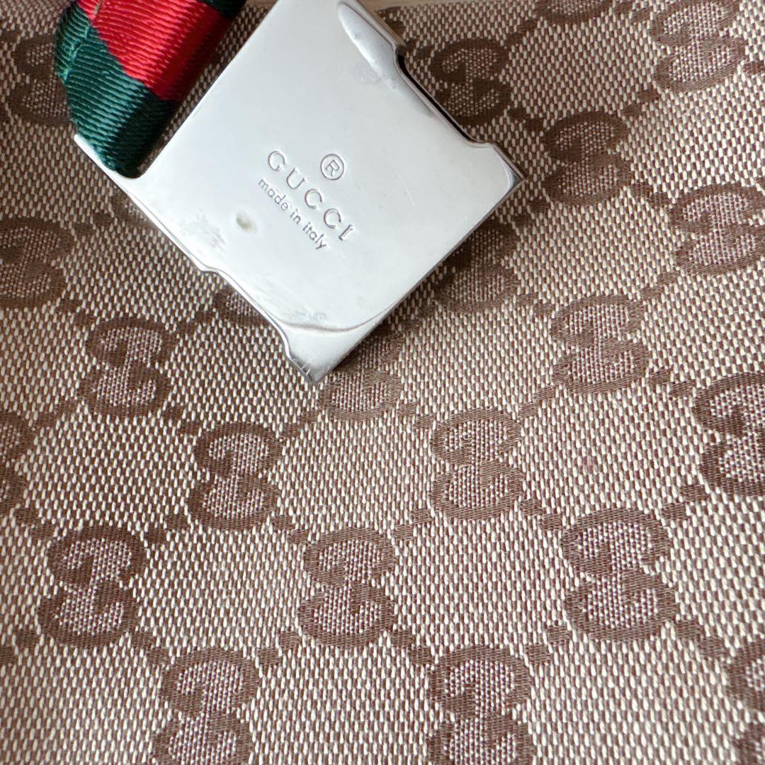 GUCCI GGキャンバス ボディバッグ ウエストバッグ 28566 グッチ