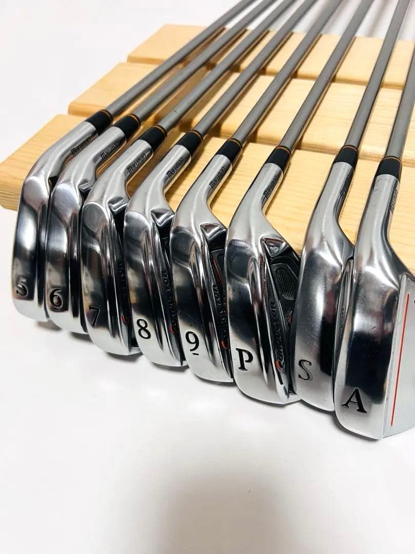 マルマン Conductor 8本 アイアンセット R メンズ 右 ヘッド美品