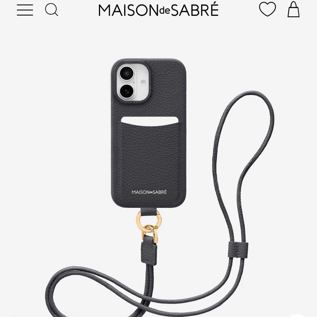 Maison de SABREスマホケースiPhone16pro【新品未使用】