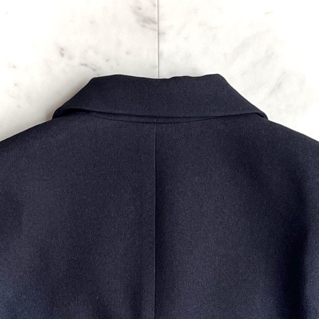 美品 ノーリーズソフィー テーラードジャケット 紺ブレ 金ボタン ネイビー 38