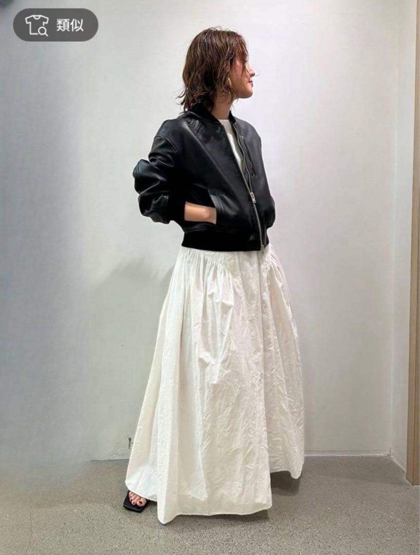 Curensology カレンソロジー【GELLI】 ショートレザーブルゾン