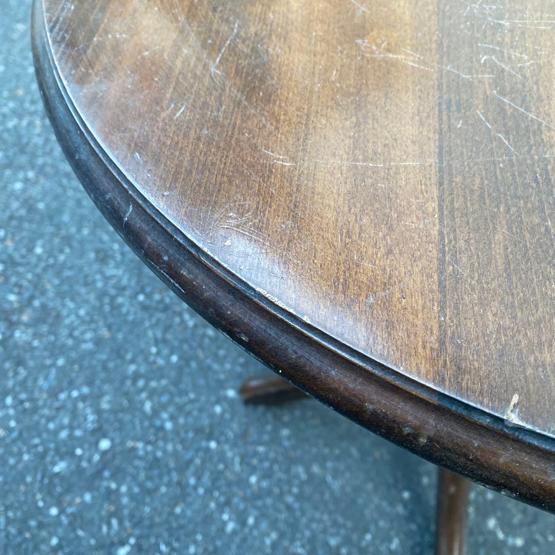 森のサーカス　丸テーブル　高さ68cm カフェ風 テーブル 円形木製