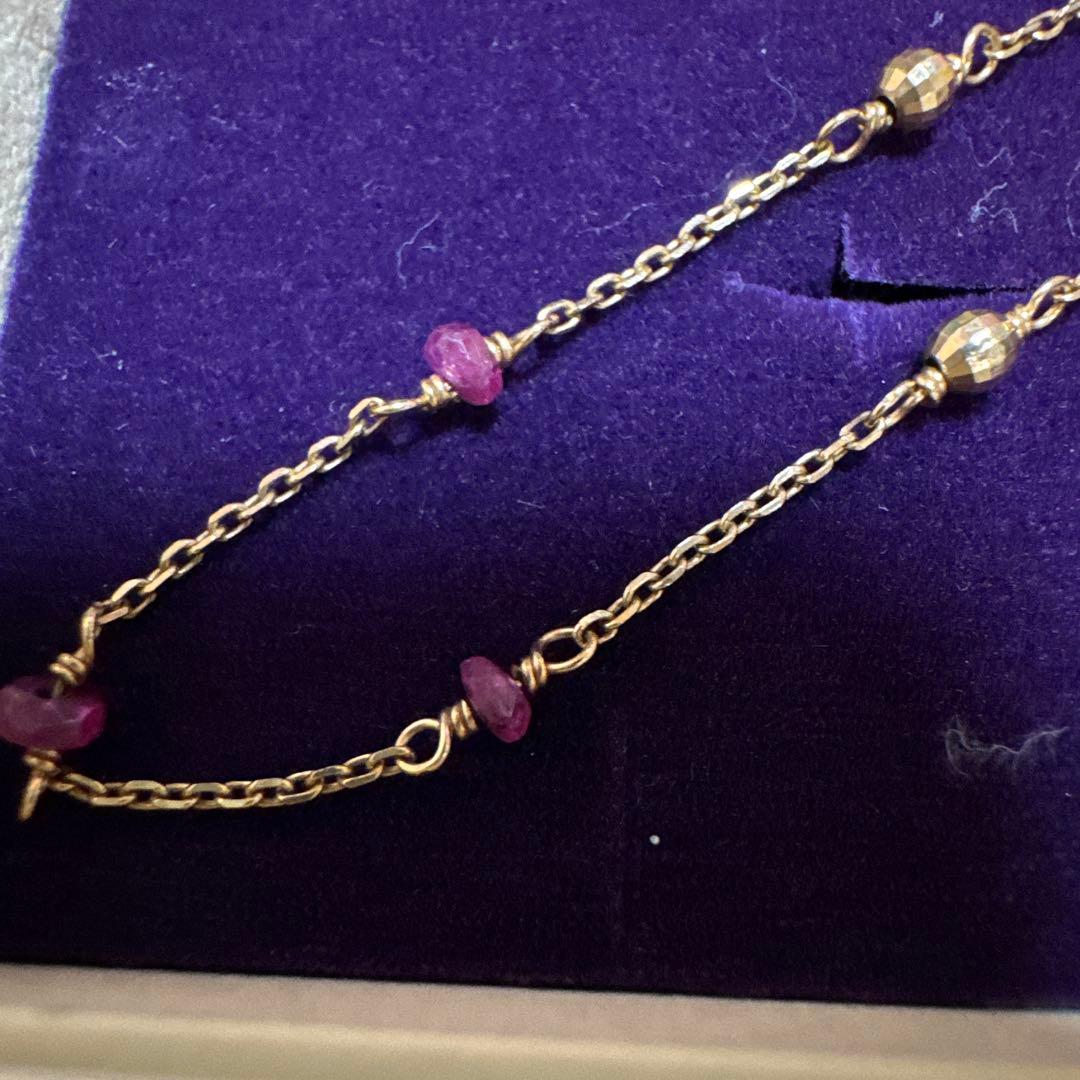 絵でフッ　　agete 10Kゴールドルビー