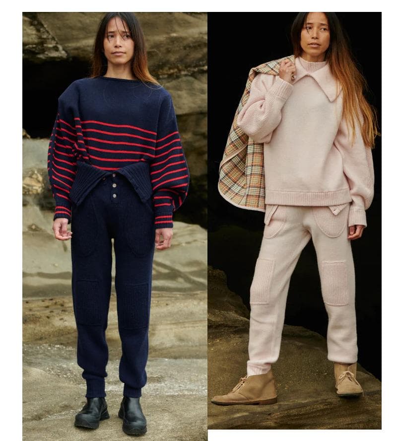 2/10限定値下　jonnlynx 　ニットパンツ ジョンリンクス　ピンク