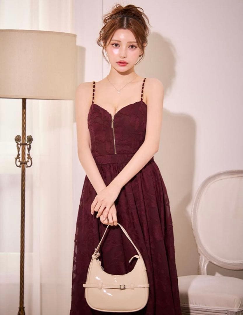 jewels sifeel 赤　バーガンディ ドレス