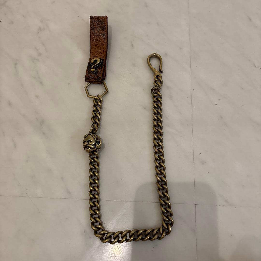 スカルデザイン ウォレットチェーン 約55cm