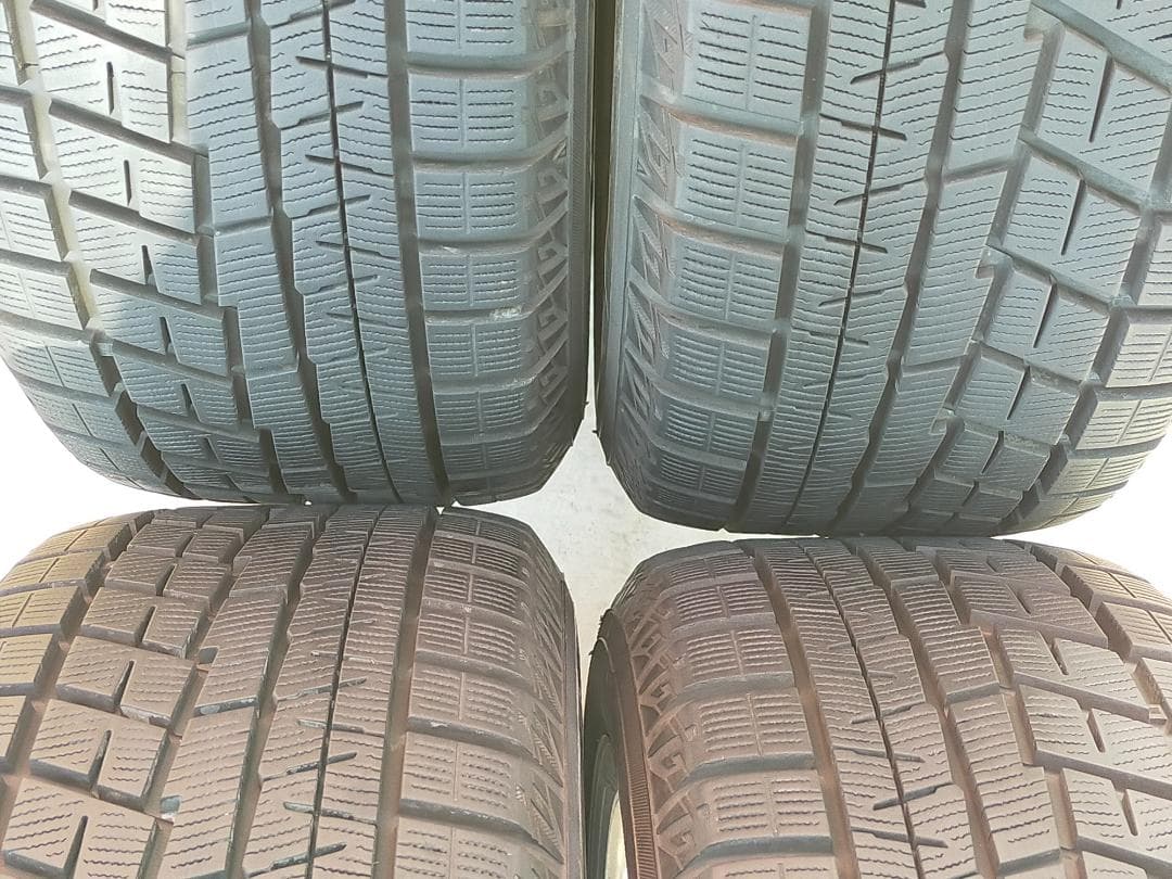 リーフ (ZE0) 用アルミ＋スタッドレスig60 205/55r16 23年製