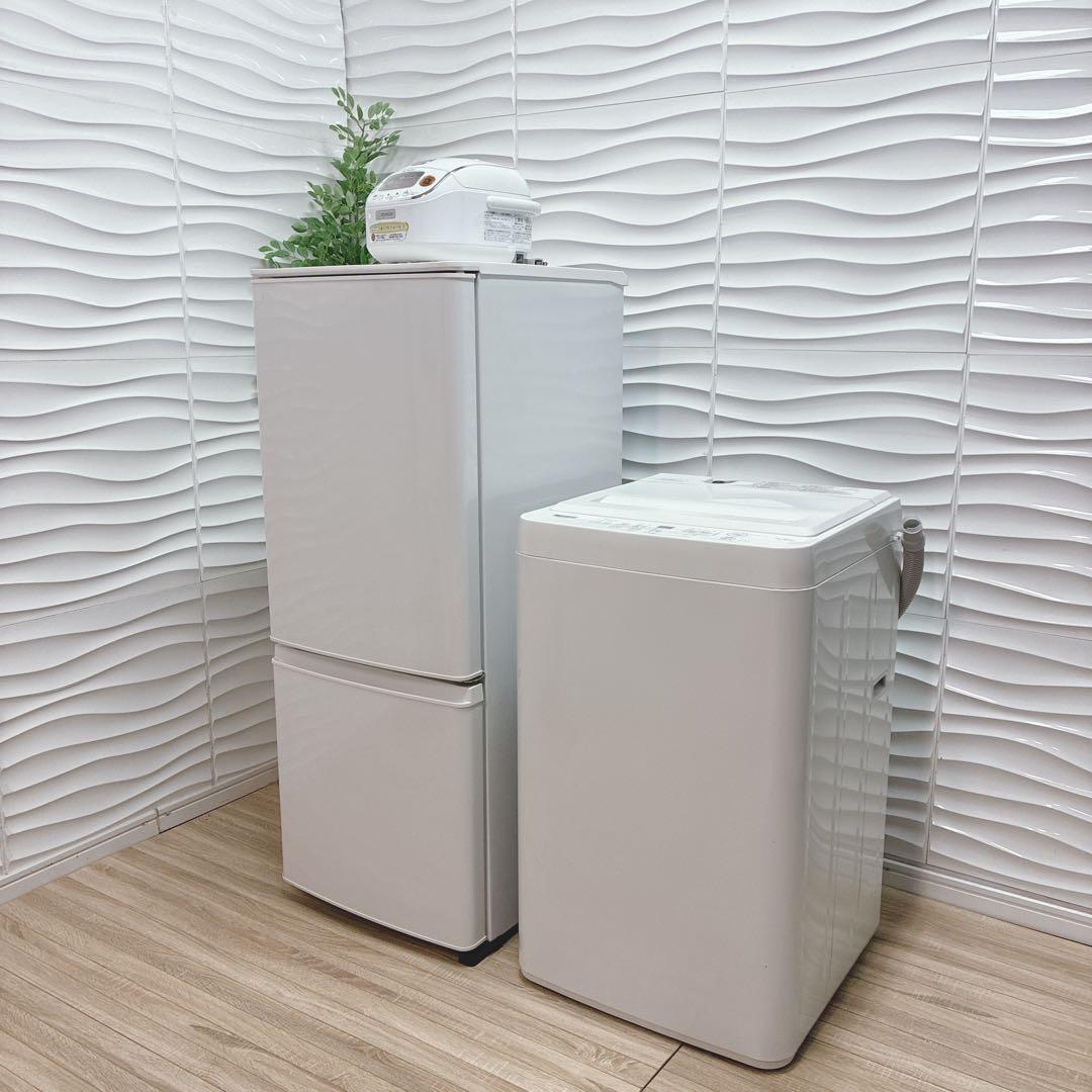 ◇大阪府神戸市配達無料！5ヶ月保証◇2022年製！◇三菱冷蔵庫◇ヤマダ洗濯機◇