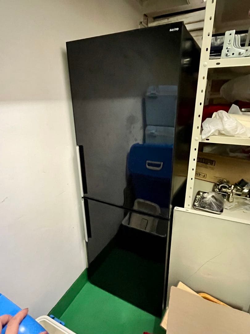 【大型冷凍】SANYO 冷蔵庫 270L ★配送不可(都内要相談)★