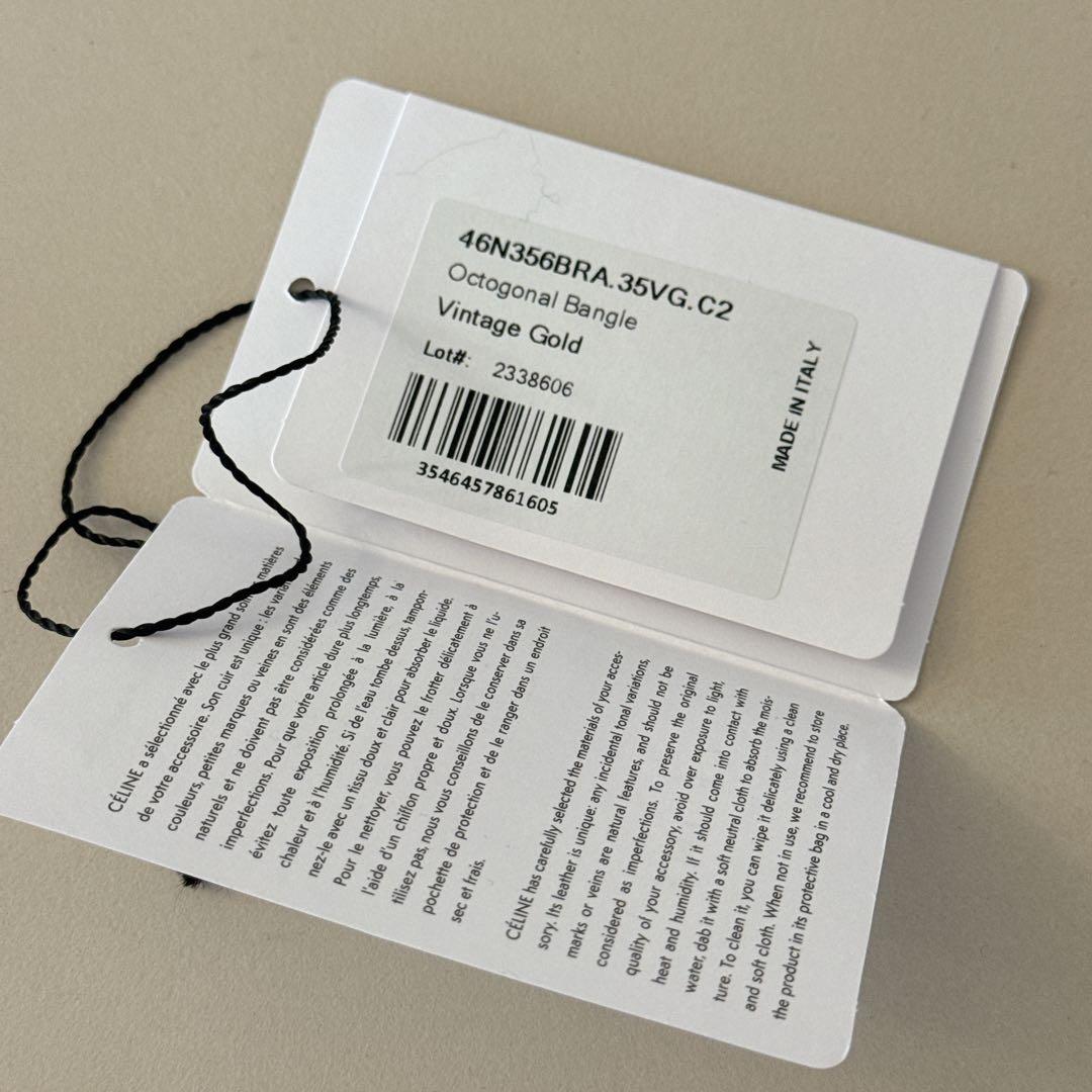 CELINE ゴールド バングル スタッズ 傷あり 正規品