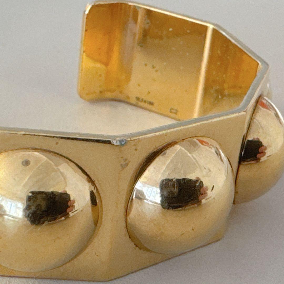 CELINE ゴールド バングル スタッズ 傷あり 正規品