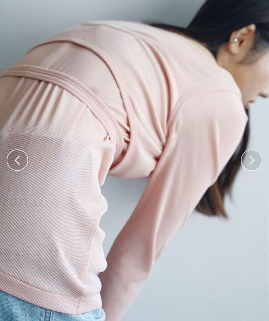 新品⭐︎CODE A (コードエー) bra top layered tee