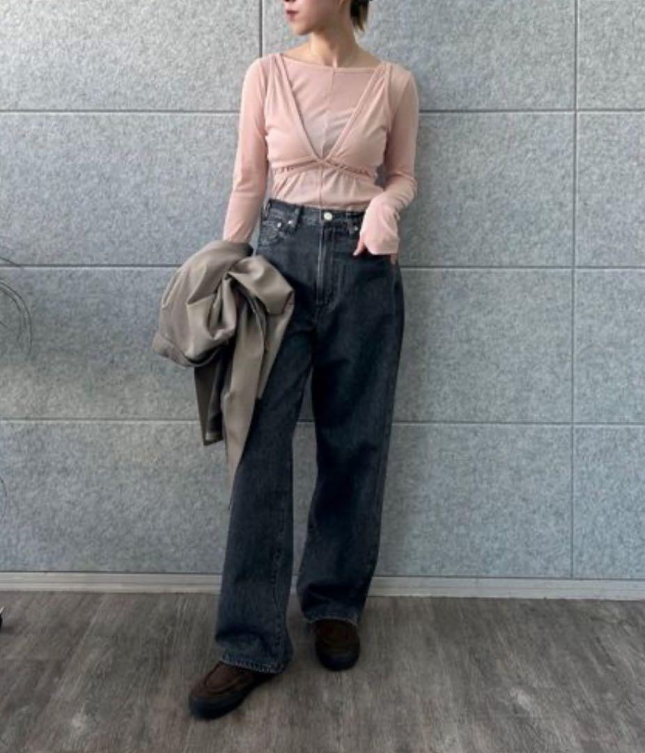 新品⭐︎CODE A (コードエー) bra top layered tee