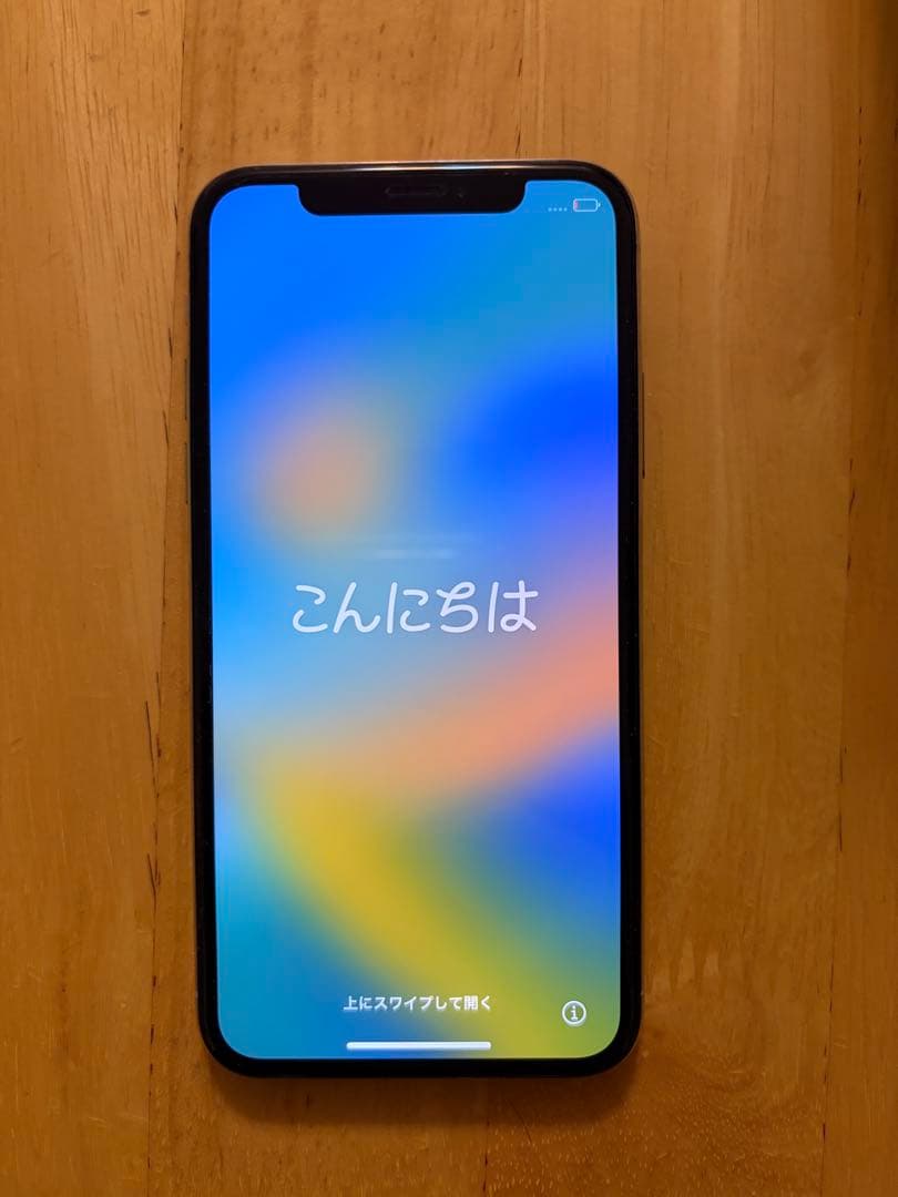 Apple iPhone X シルバー 本体 + EarPods