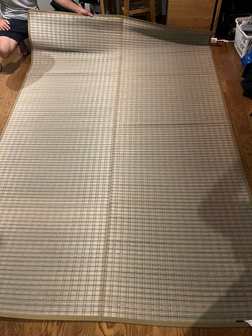 c*3様 添島勲商店 国産 い草花ござ 掛川織り 「最上川」 江戸間3畳 約17