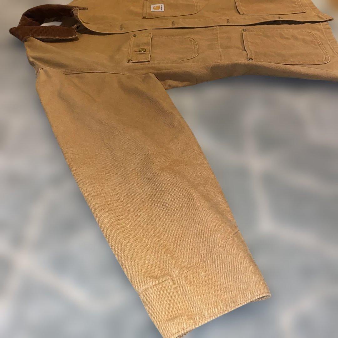 Carhartt カバーオール 希少 ブランケット無 ダック　USA製 44