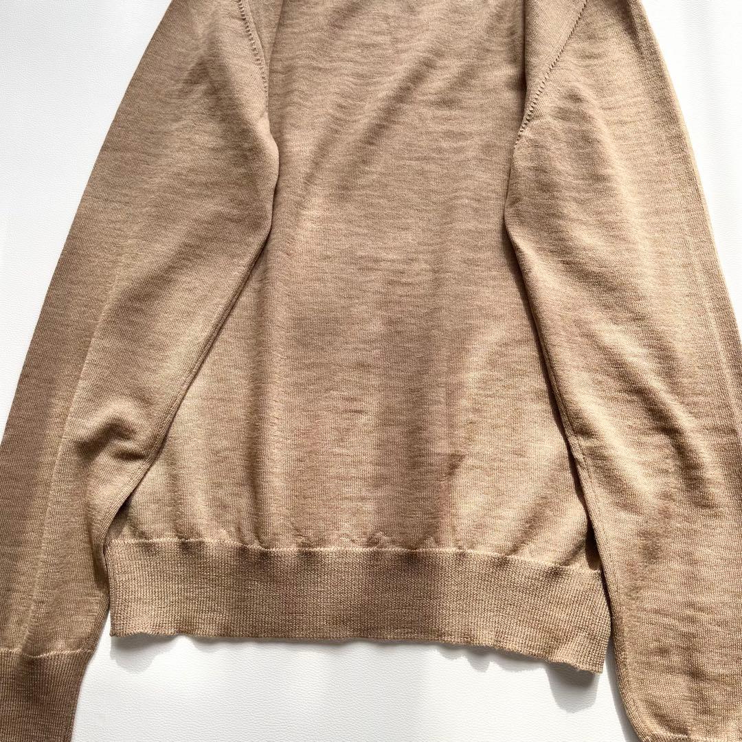 美品『Gran Sasso』モックネック／プルオーバーニット／ウール／M／春秋冬