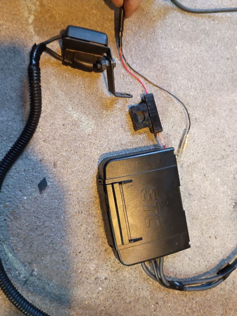 バイク用ETC JRM-11 ハンドルステー付き