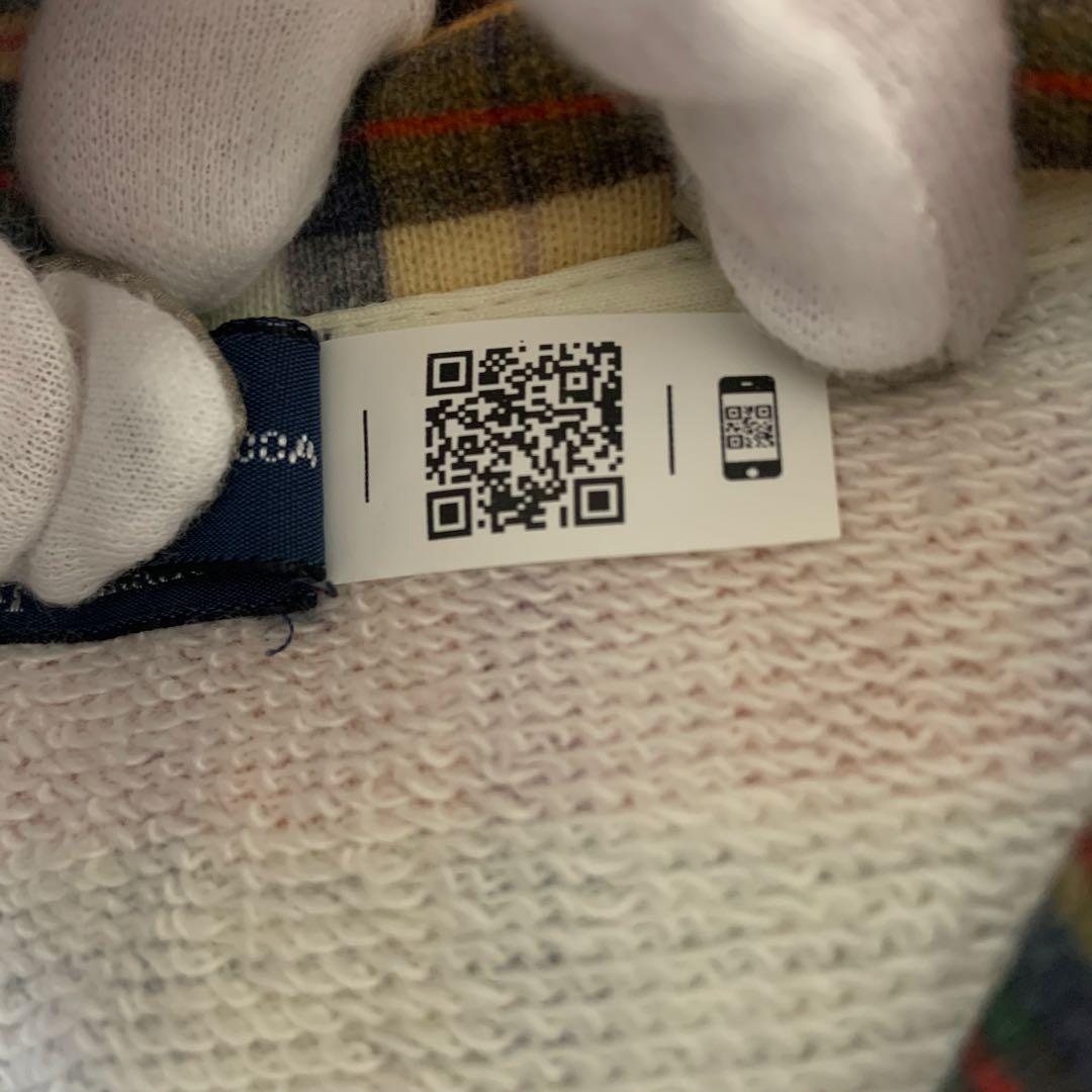 【正規品】ポロラルフローレン⭐️パーカー　コットン　チェック柄　XL