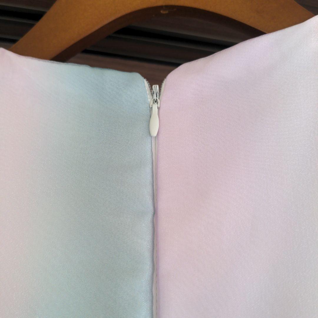 【DRESCCO】グラデーションパープルオーガンジードレス 135（9号）