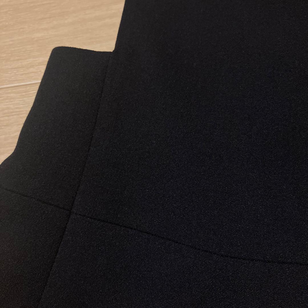 green label relaxing ソフト ジョーゼット ペプラム ジレ