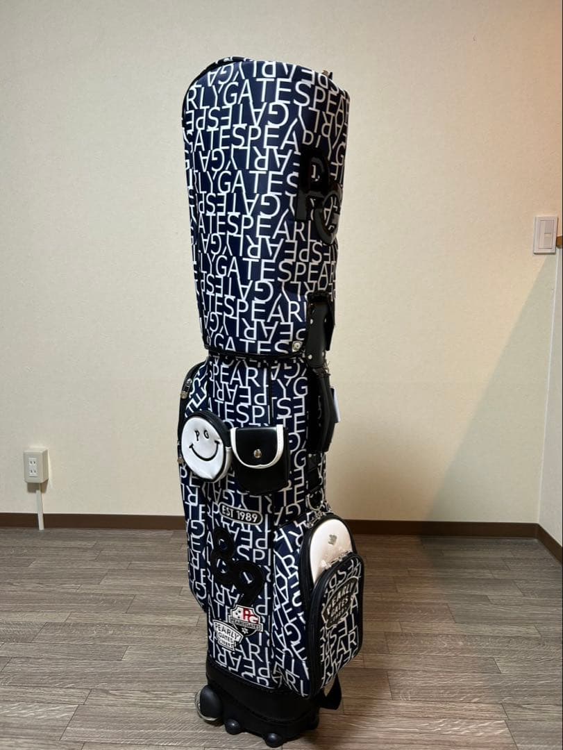 PEARLY GATES PG89 キャリー付キャディバッグ 未使用品